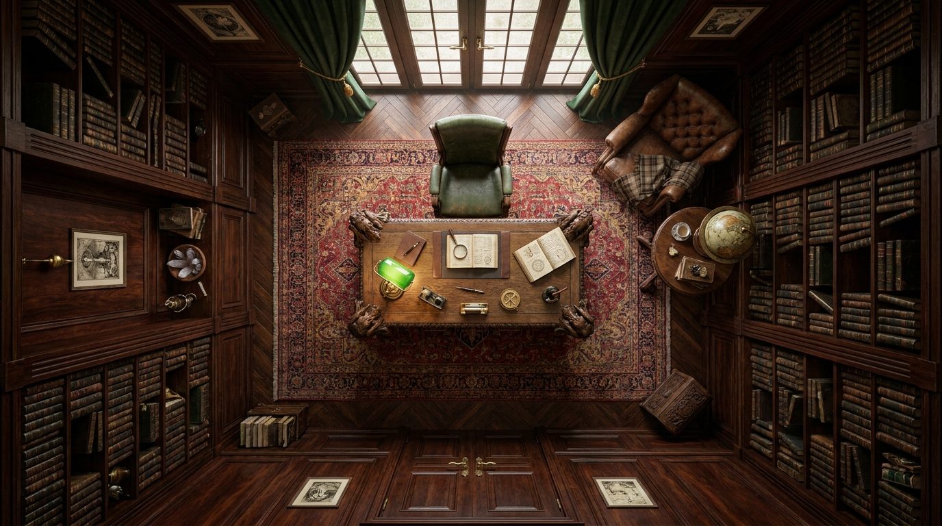 Bibliothèque Occulte scene 1