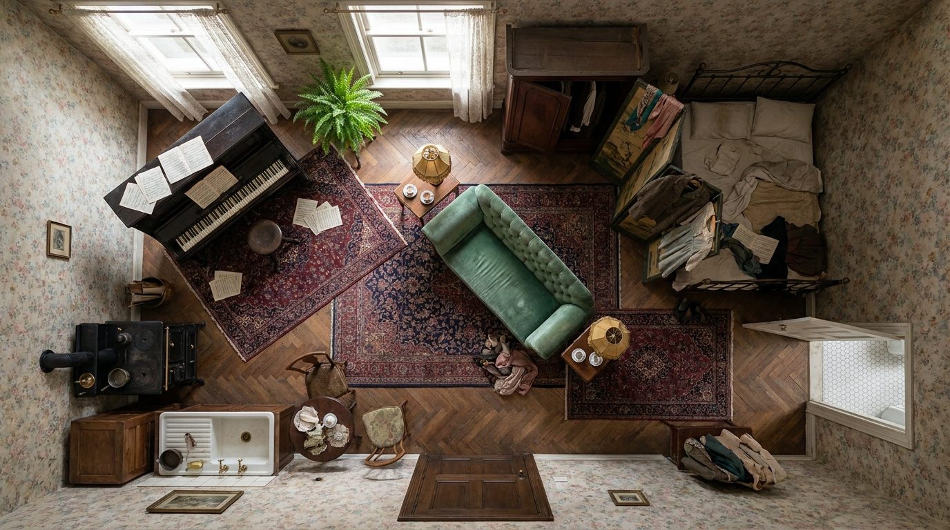 Apartamento de Artista Bohemio scene 1