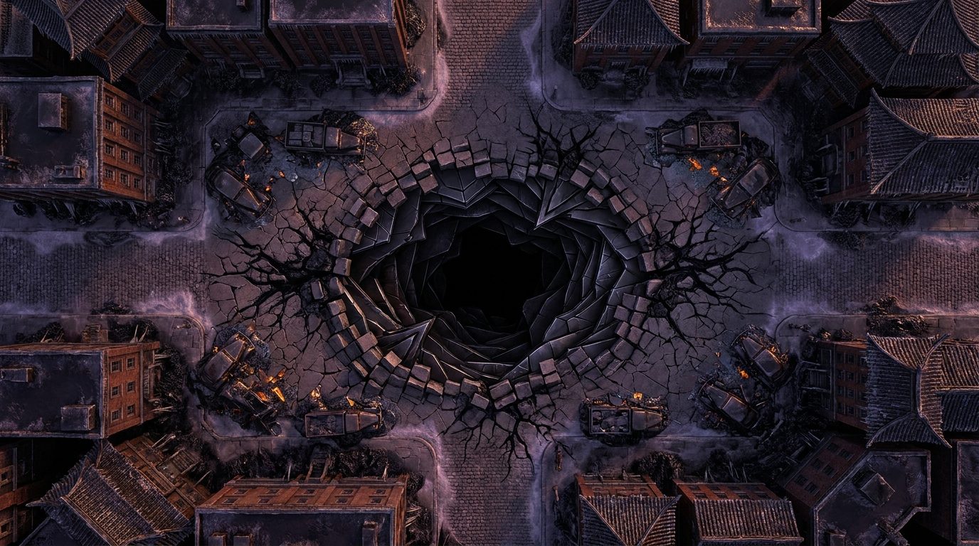 Llegada por la Grieta Metálica