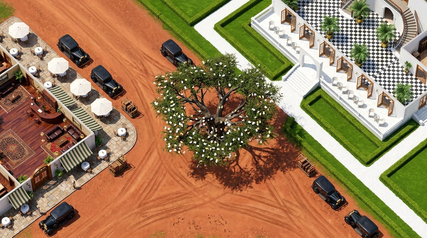 Hoteles Coloniales y Encrucijada