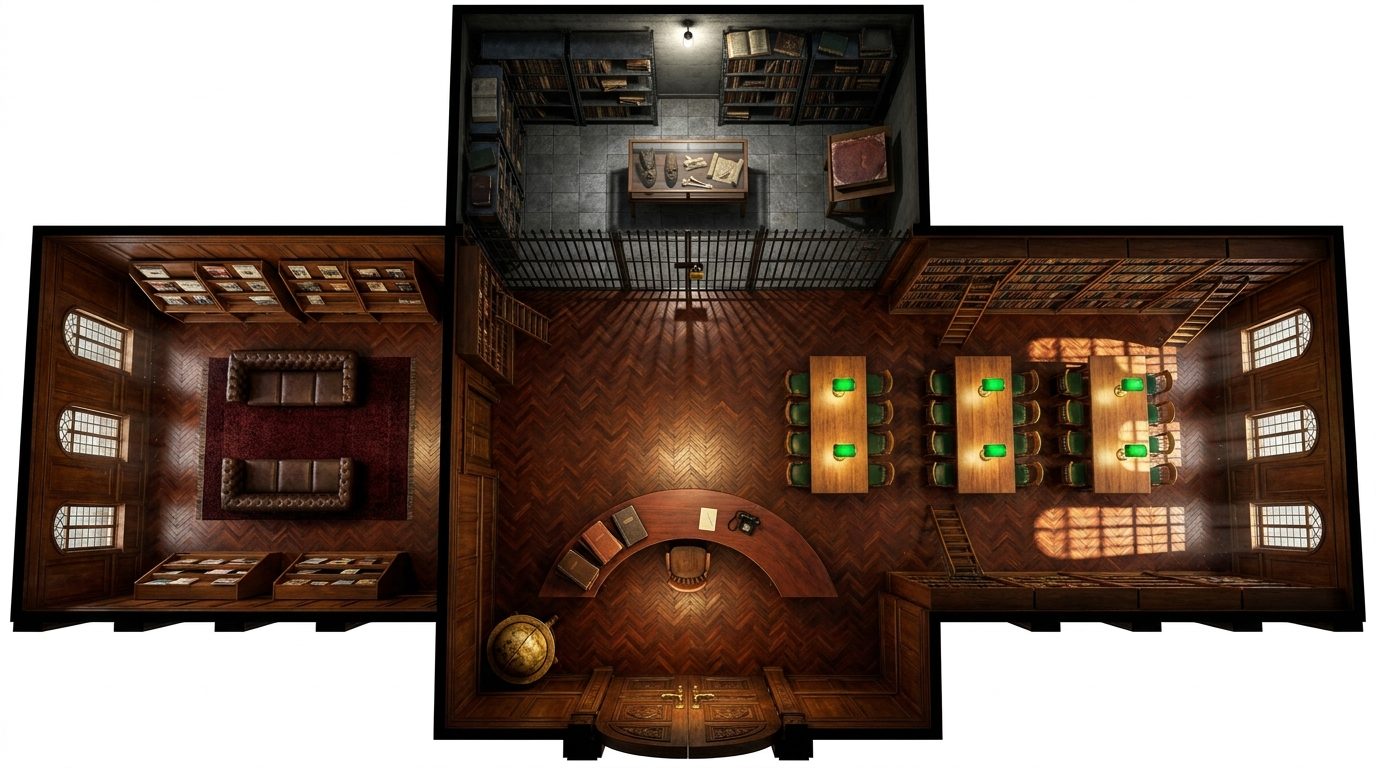 Gran Biblioteca de la Ciudad scene 1