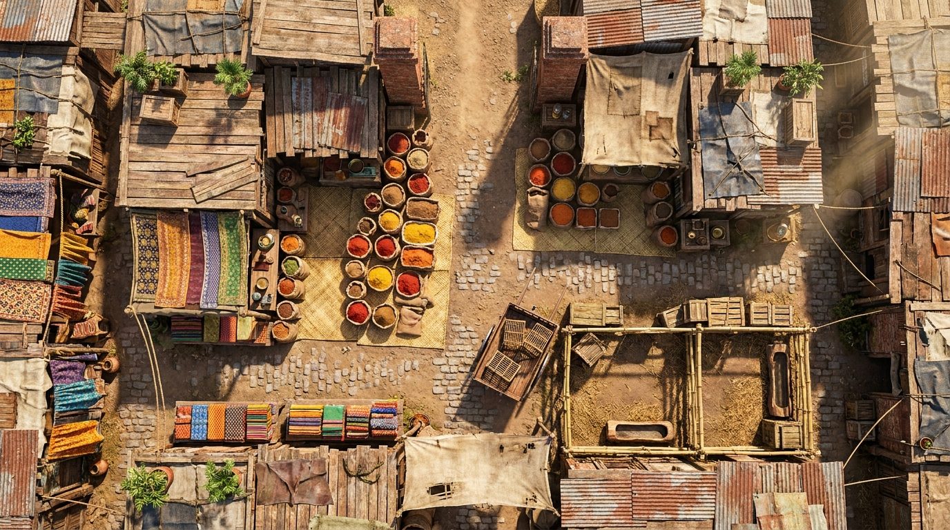 Quartier du Bazar Oriental scene 1