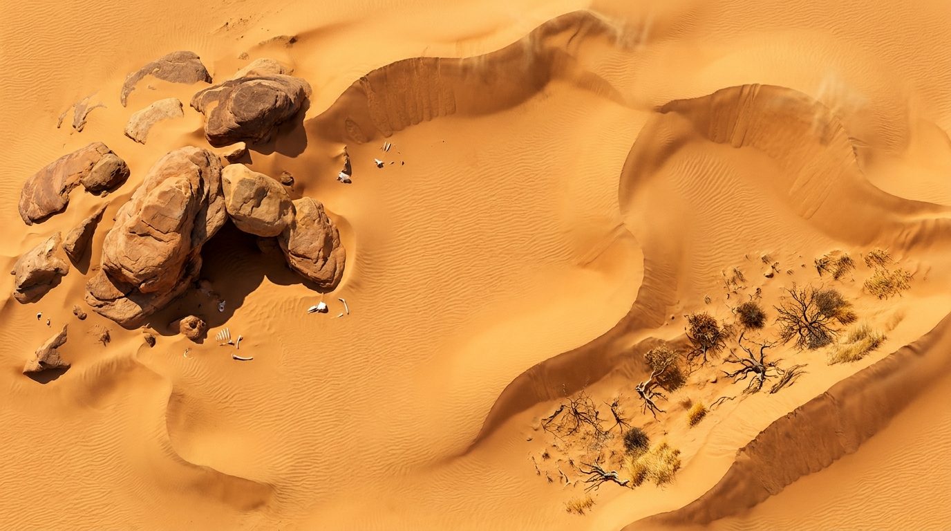 Dunas del Desierto Árido