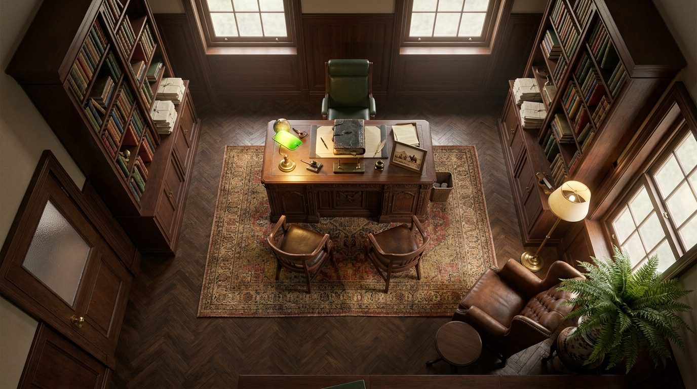 1930s Academic's Office