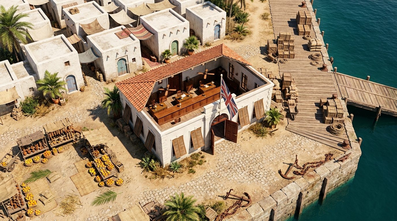 1930s Colonial African Docks