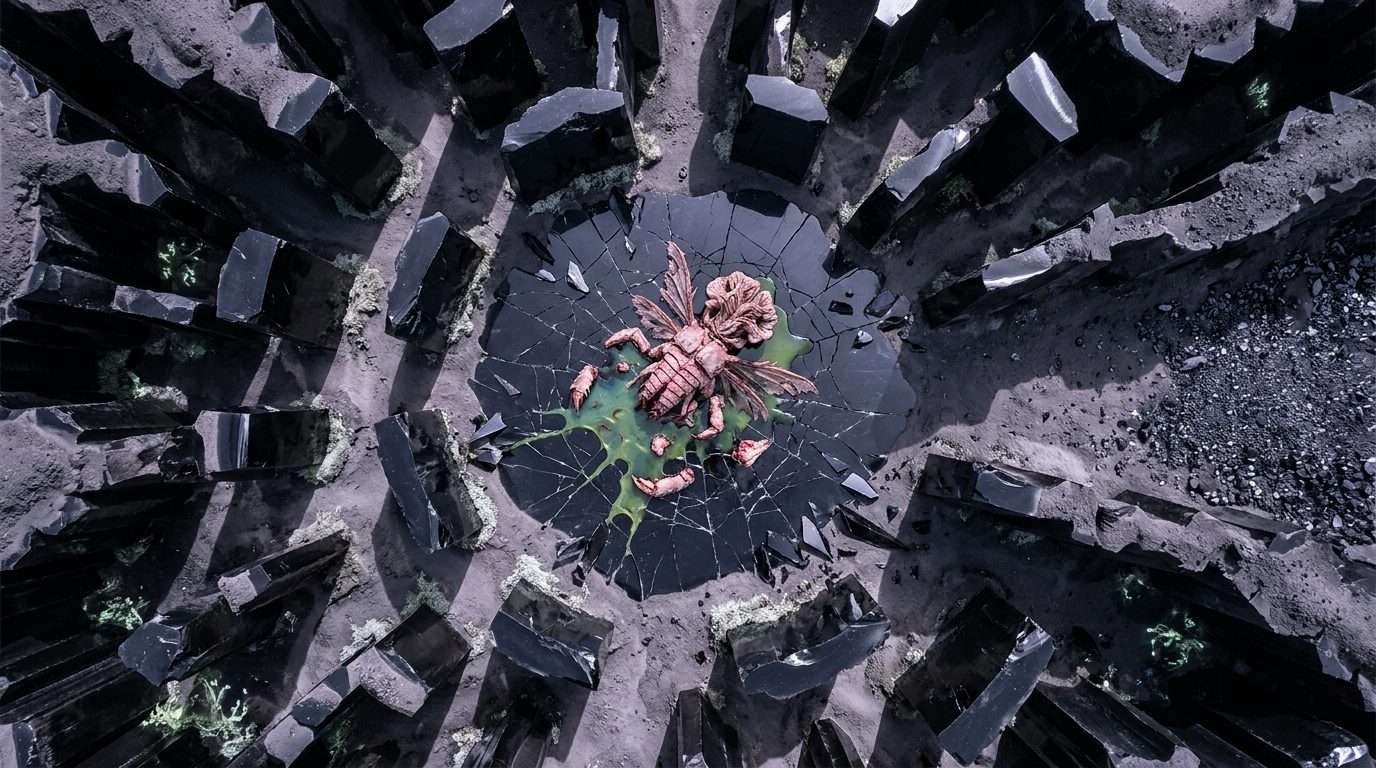 Obsidian Labyrinth scene 1
