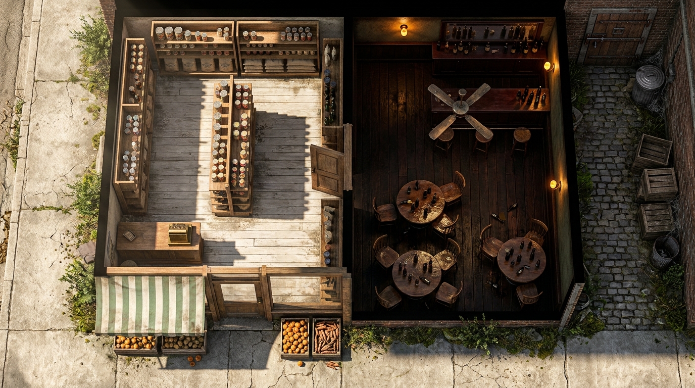 Tienda 1920 y Bar Clandestino