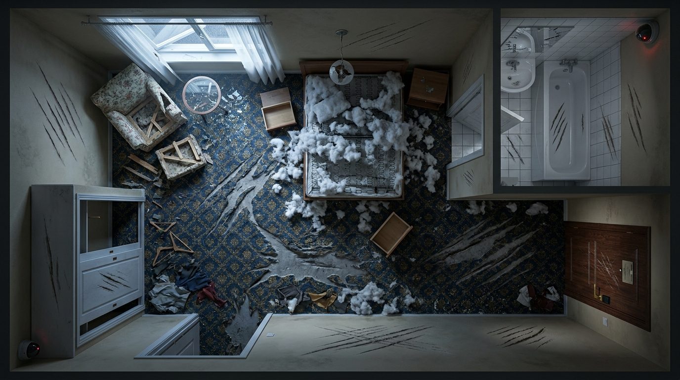 Habitación de Hotel Barata