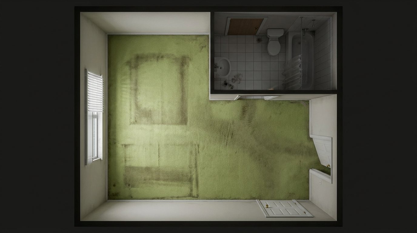 Habitación Pequeña Vacía