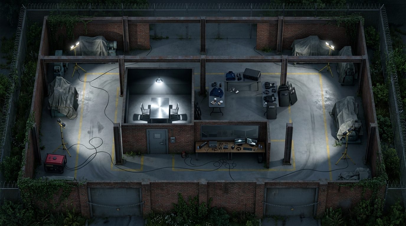 Fábrica de Ladrillos y Sala de Interrogatorios