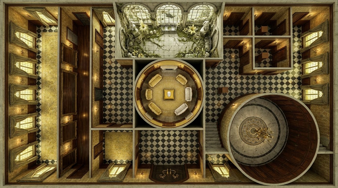 Surreal Castle of Doors