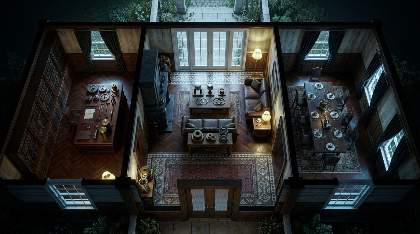 Residencia Espeluznante del Doctor scene 1