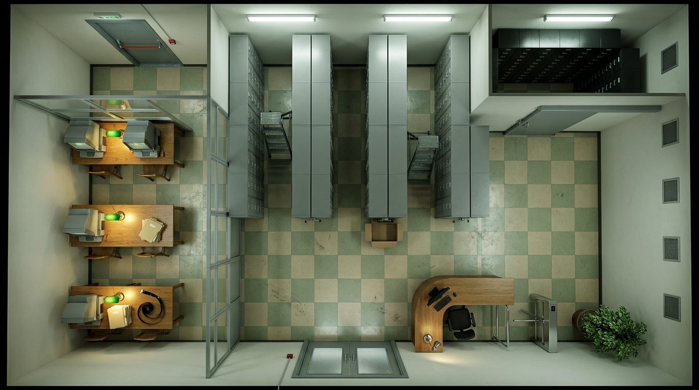 Government Archives and Library scene 1