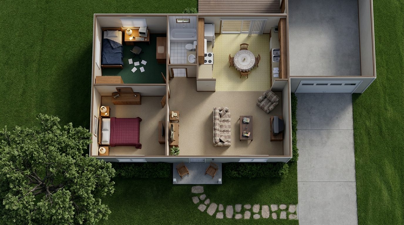 Quiet Suburban House
