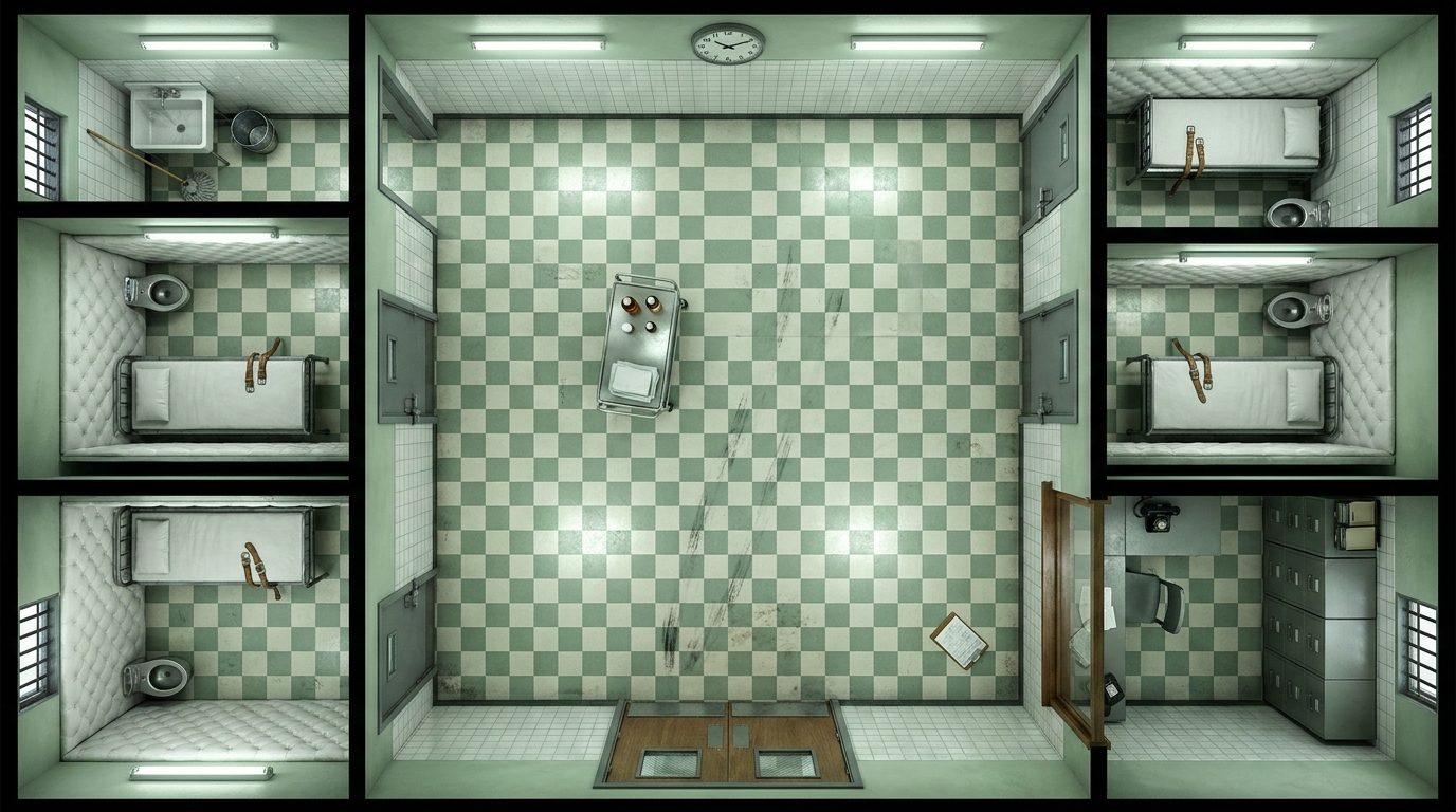 Vintage Psychiatric Asylum