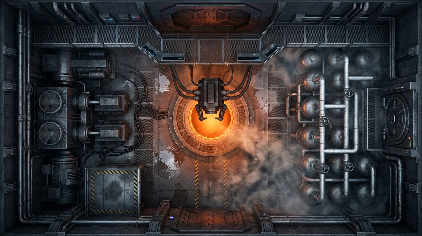 Heavy Gas Processing Factory scene 1
