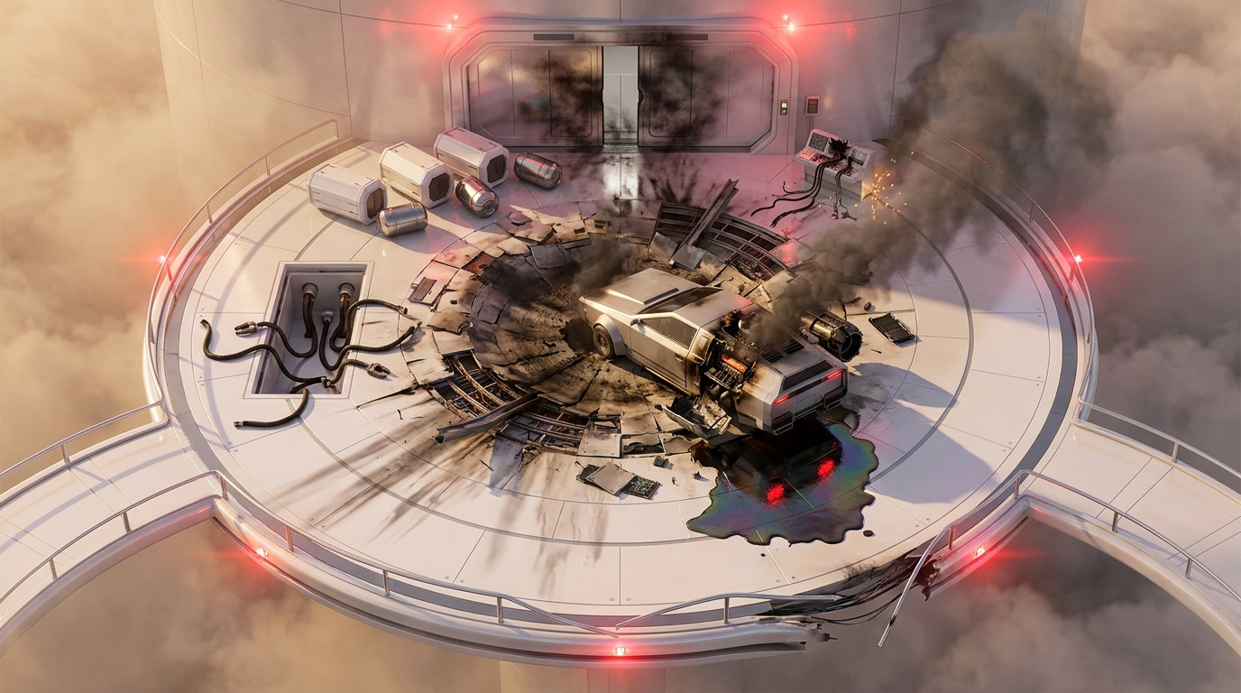 Plataforma de Aterrizaje Sci-Fi
