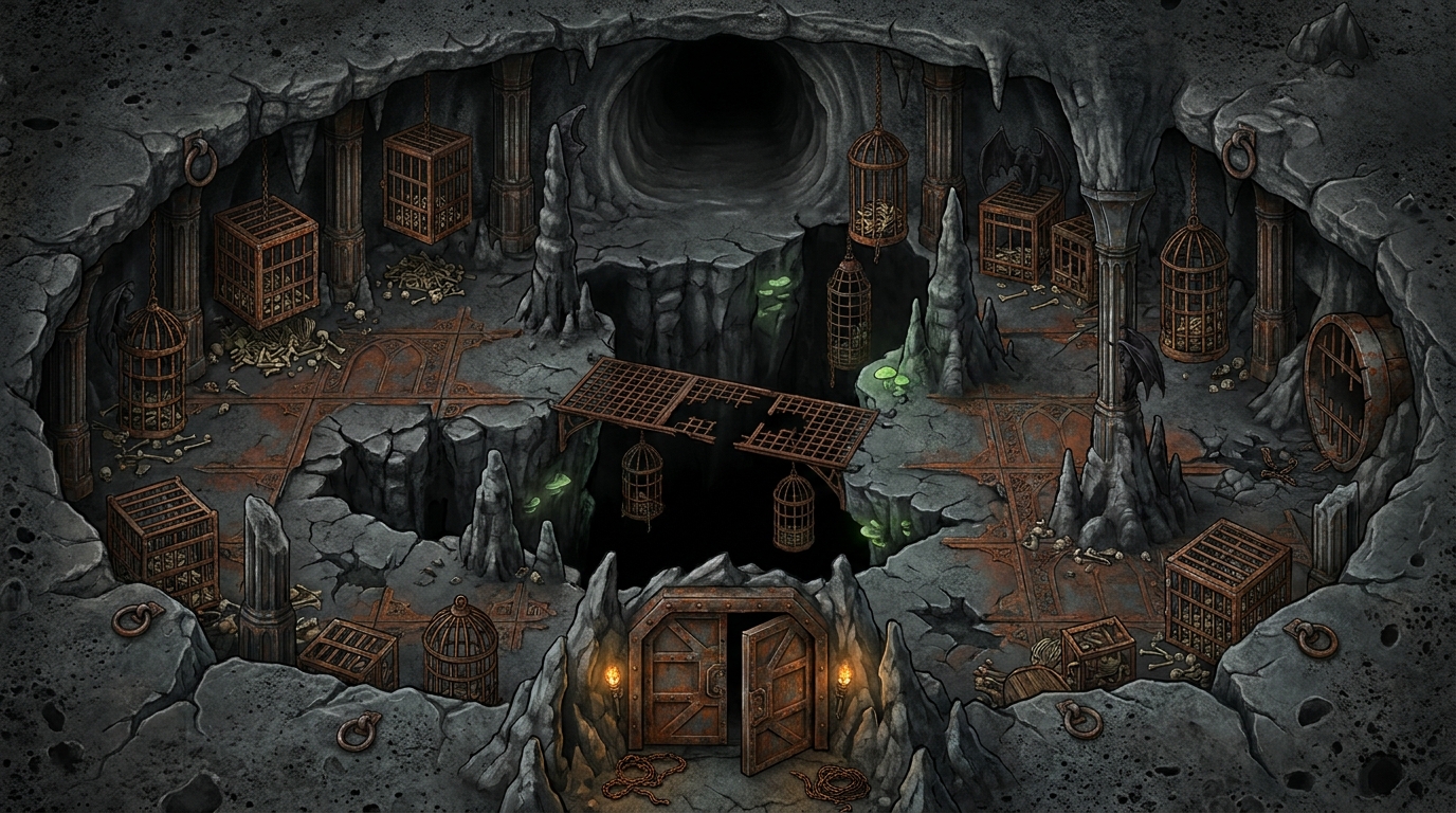 Dark Winged Cavern Vault