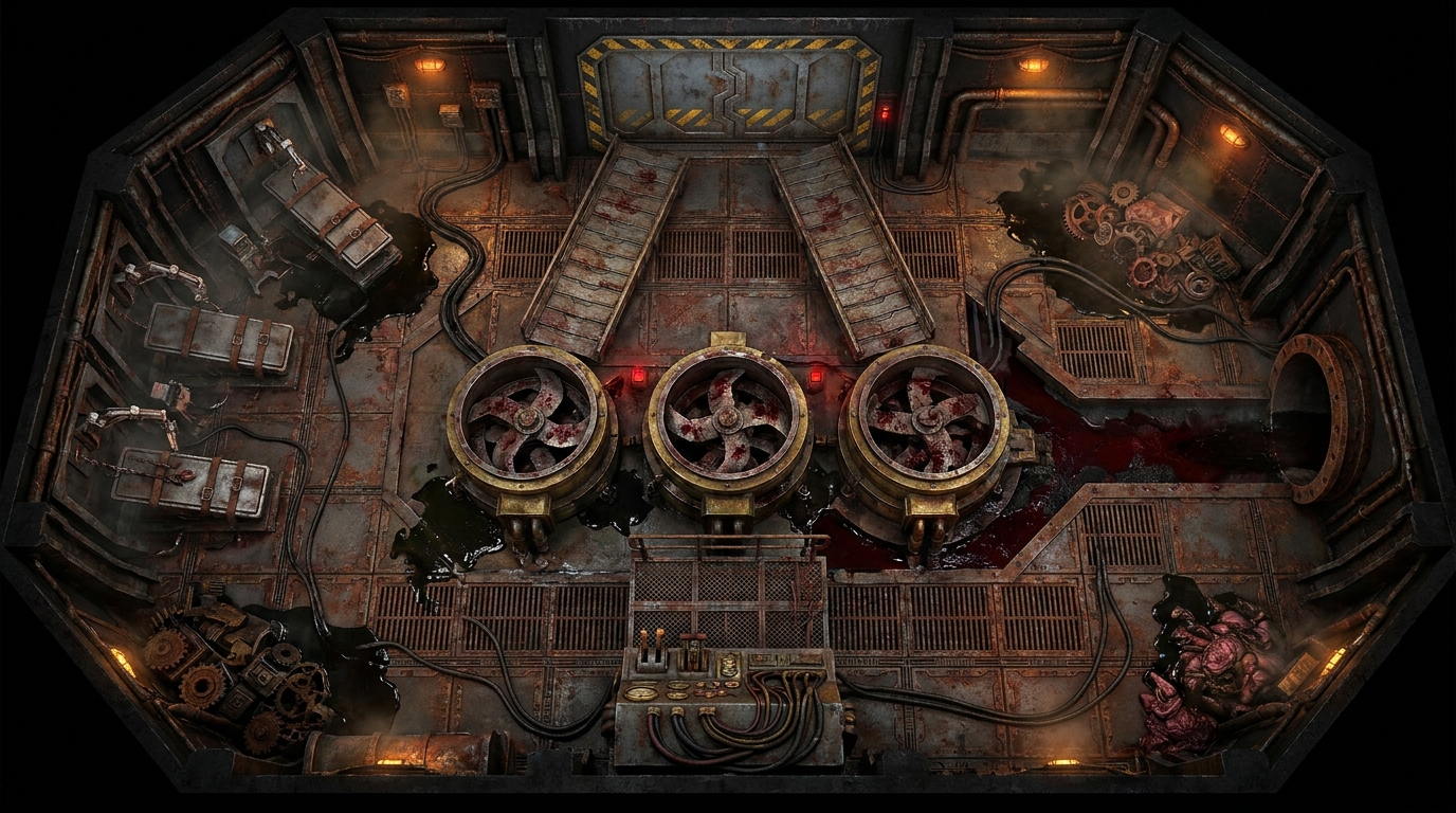 Nightmare Meat Processing Chamber