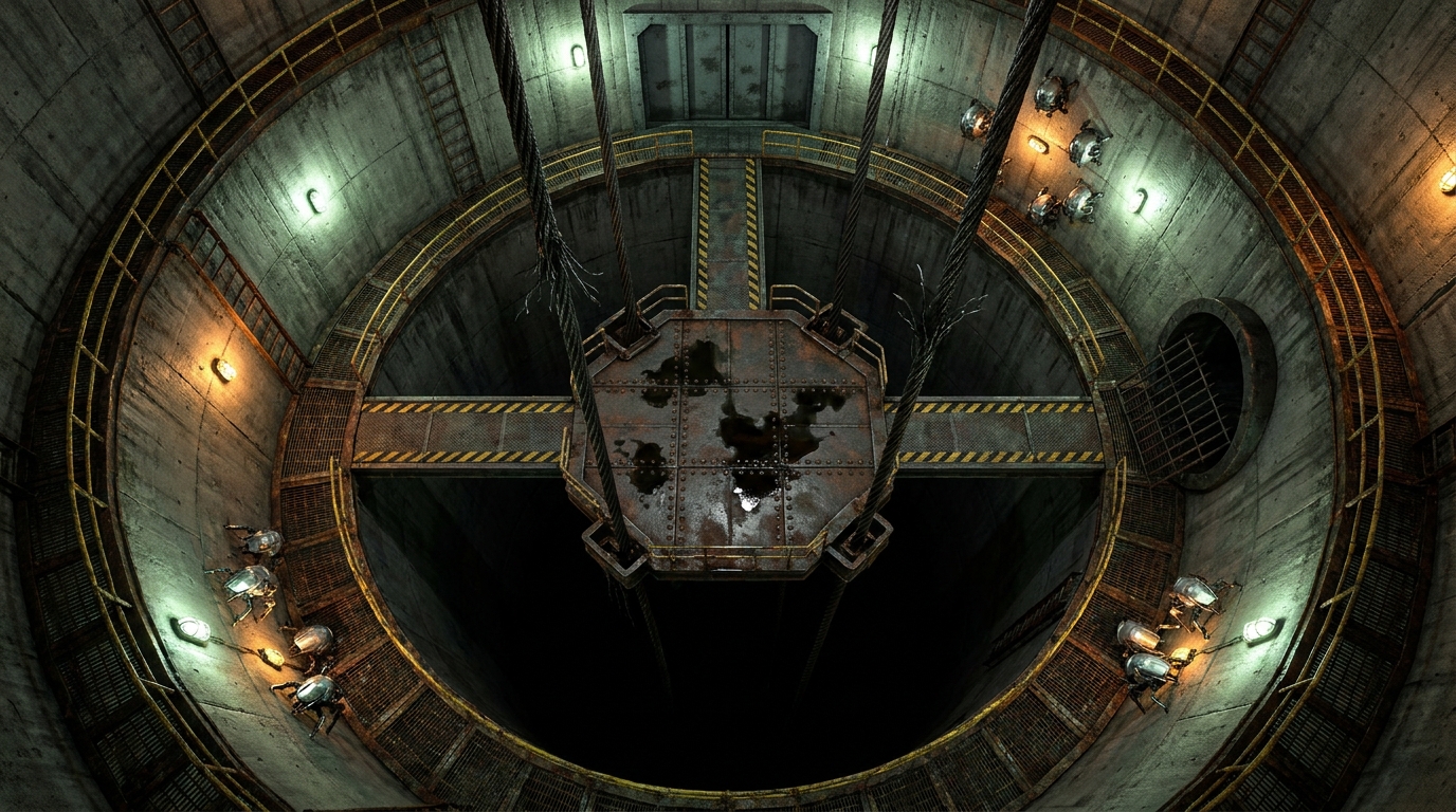 Le Puits Central - Ascenseur Abyssal