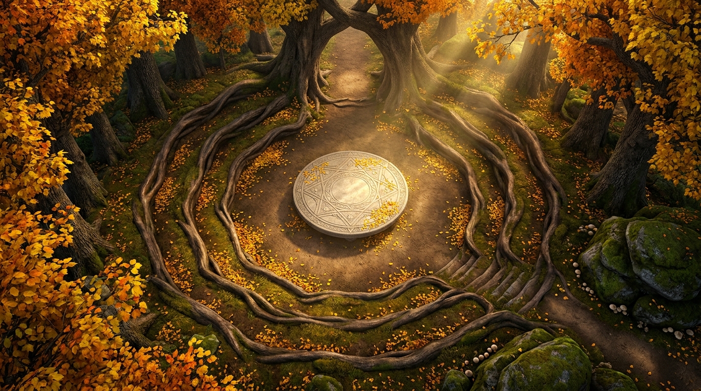 La Clairière du Conseil : Sanctuaire d'Automne