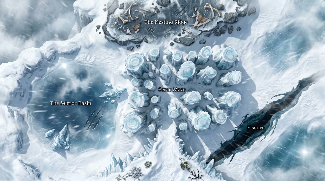 Laberinto Glacial de los Seracs Rotos scene 1