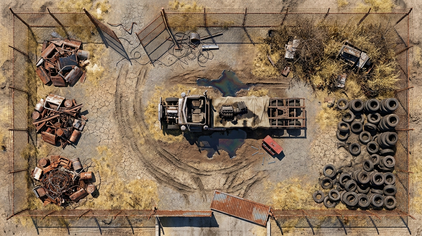 The Rusting Salvage Yard