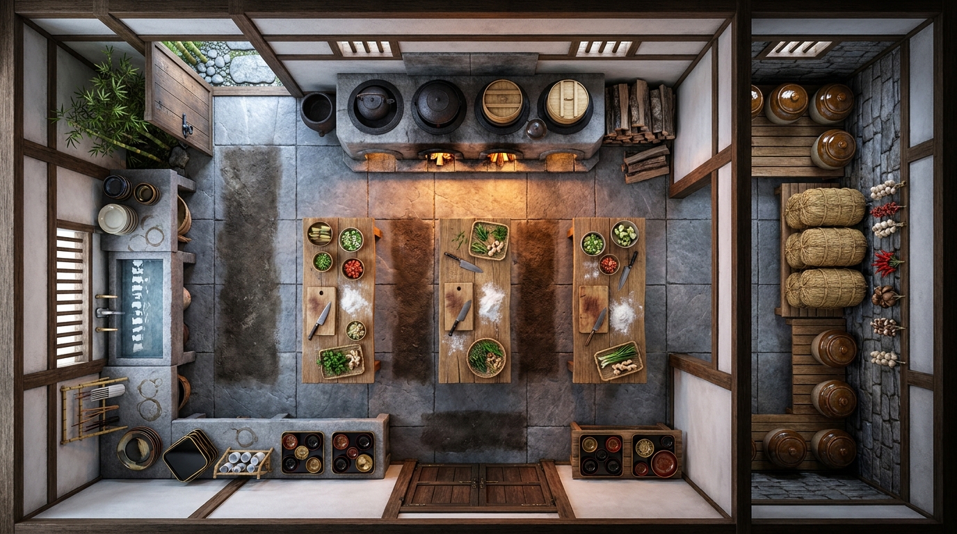 Las Cocinas del Palacio Imperial