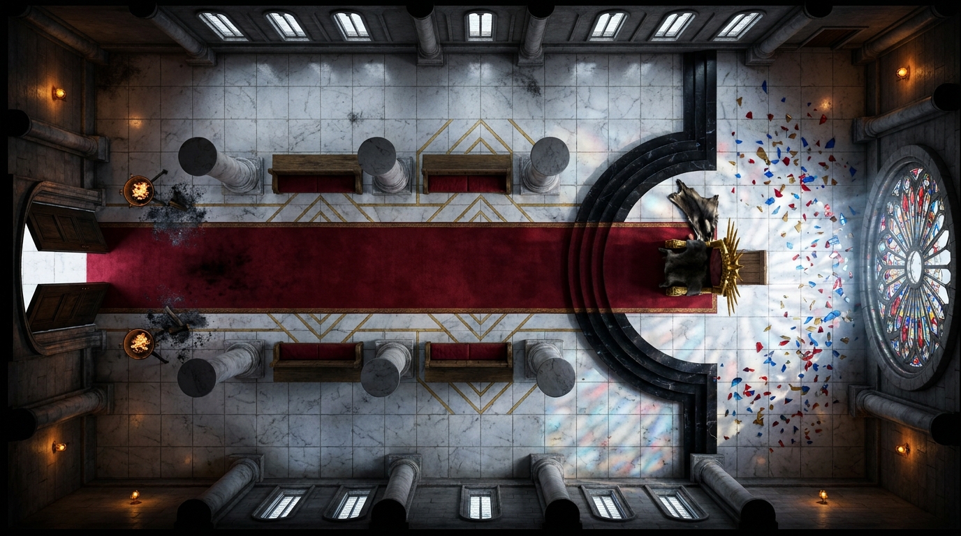 El Gran Salón del Trono del Usurpador