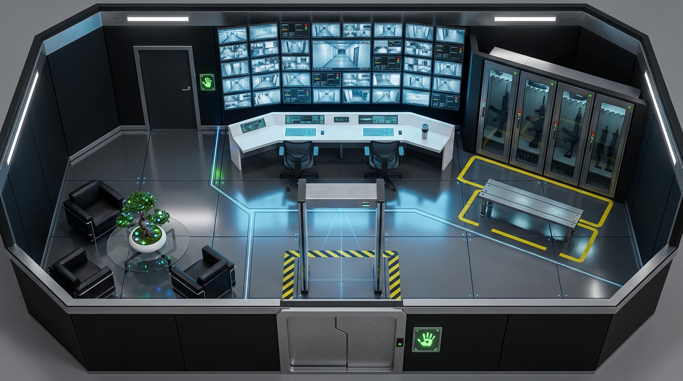 Corporate Security Nerve Center scene 1