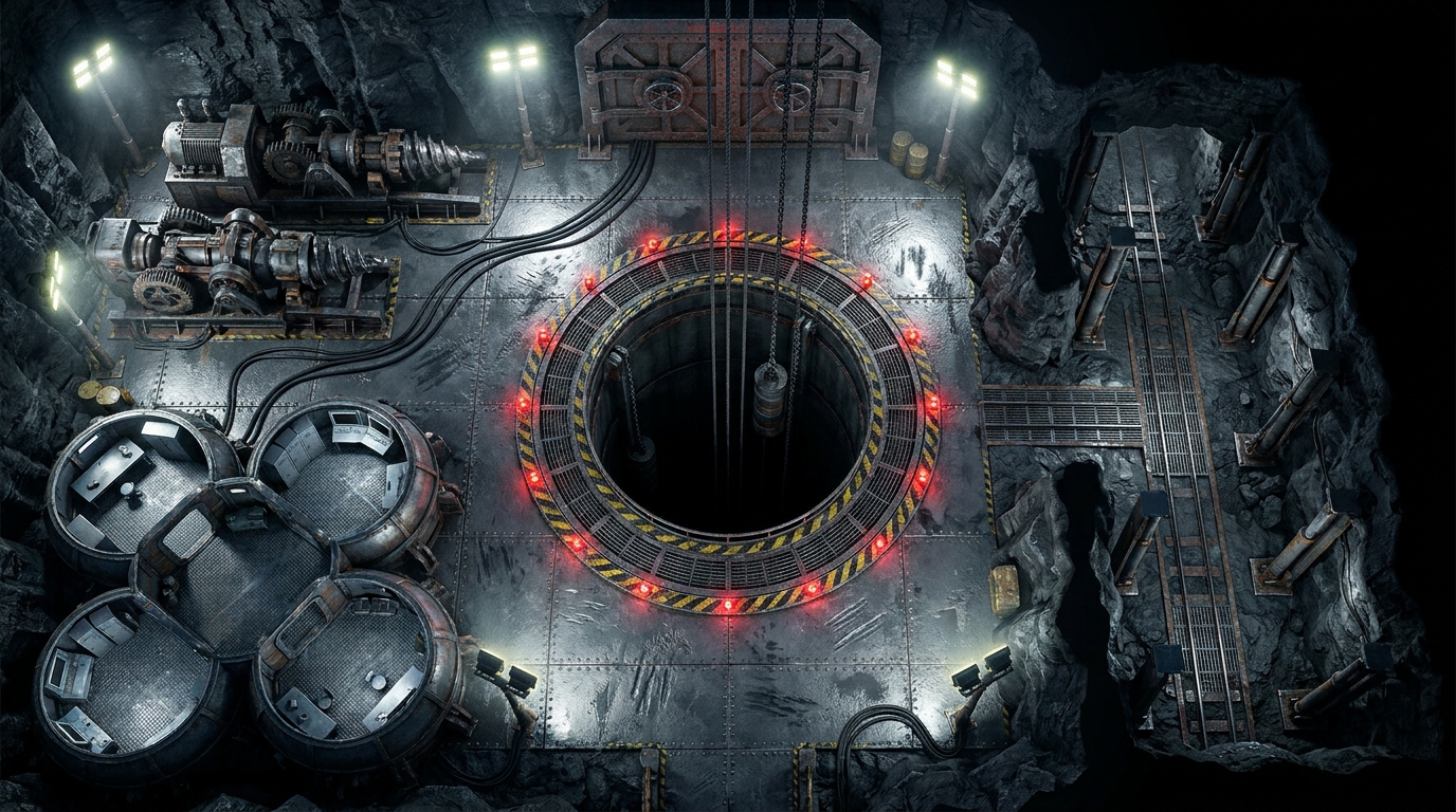 Deep Sea Mining Colony scene 1