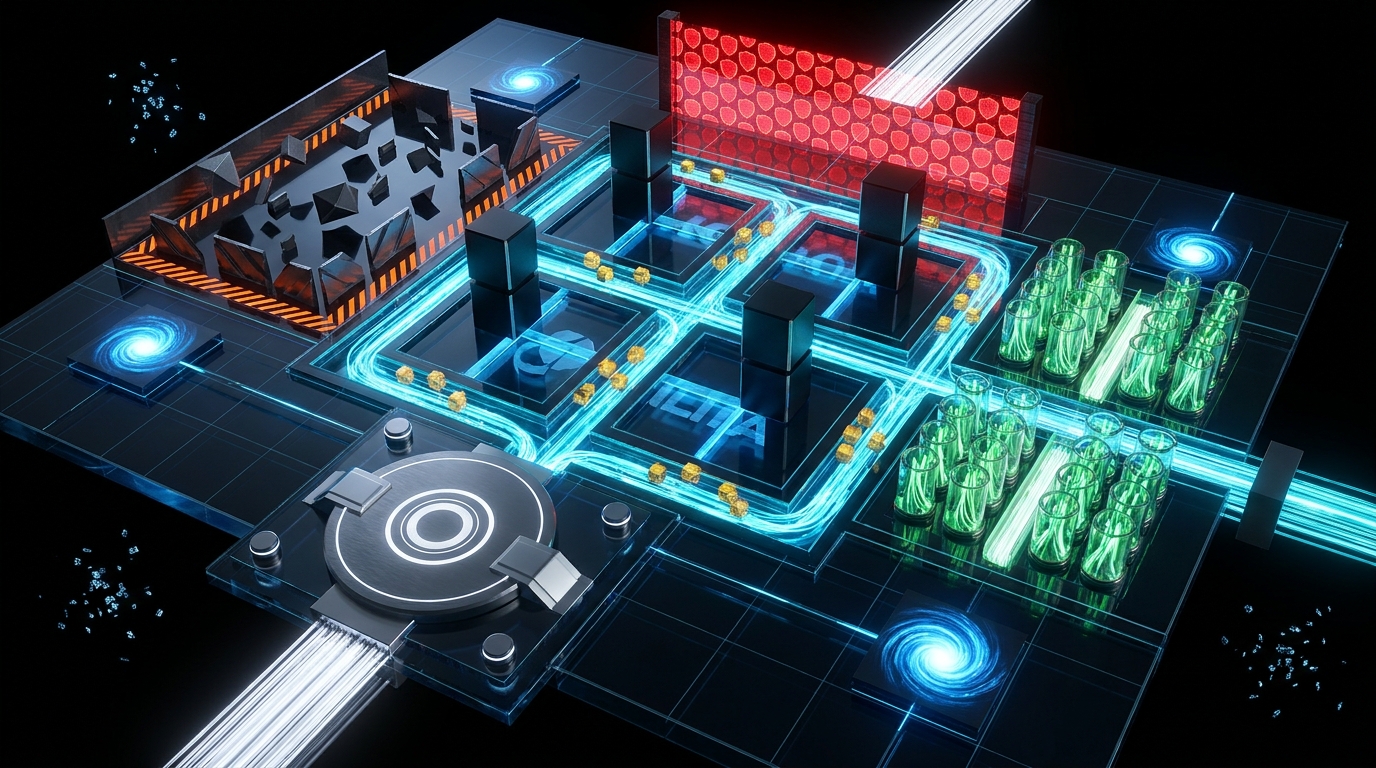 Corporate Cyberspace Architecture scene 1