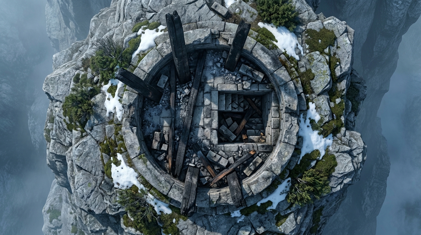 Mountain Peak Tower Ruins
