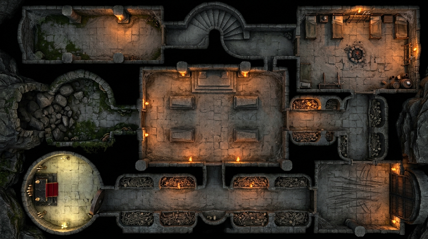 Royal Castle Secret Crypts