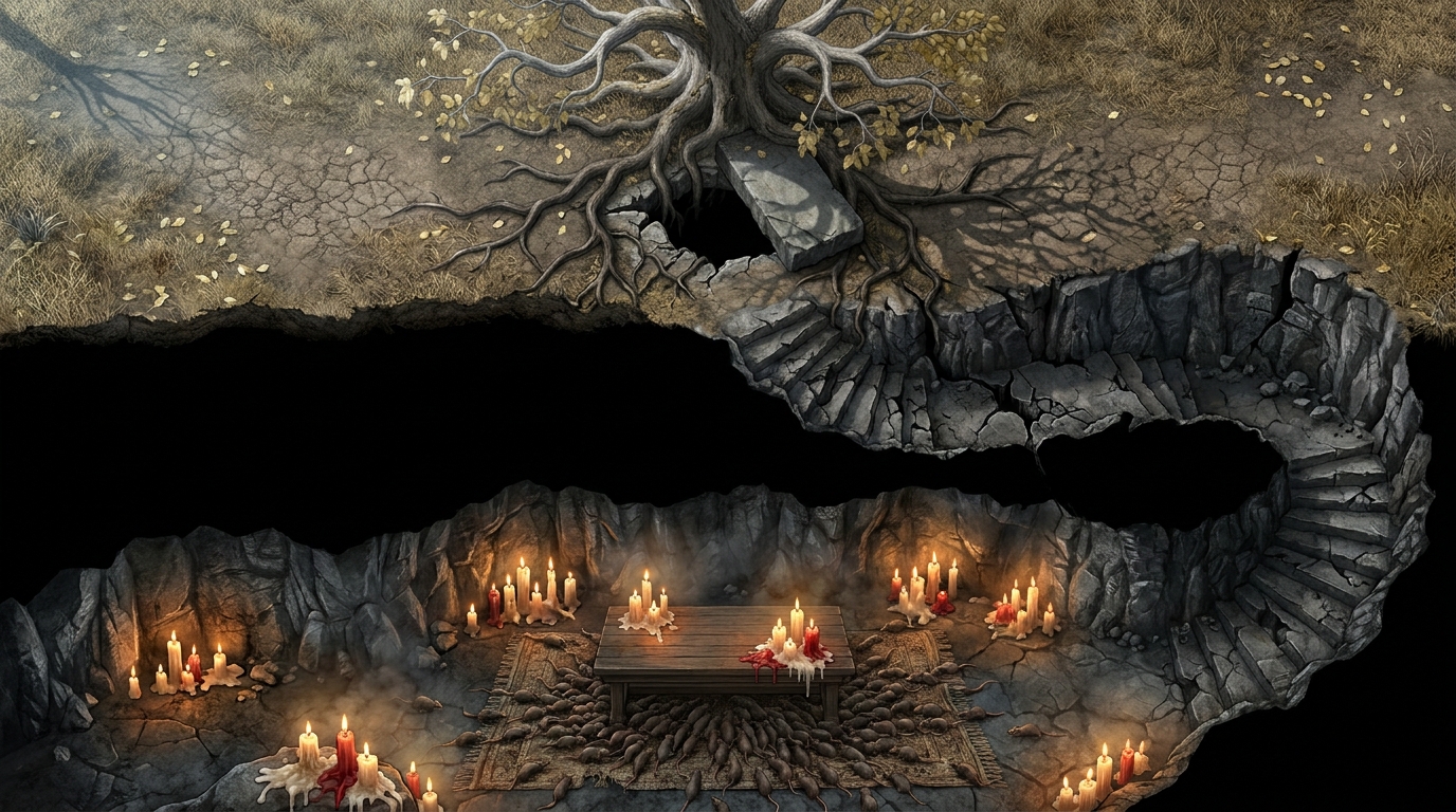 Dead Tree Barrow and Underground Lair