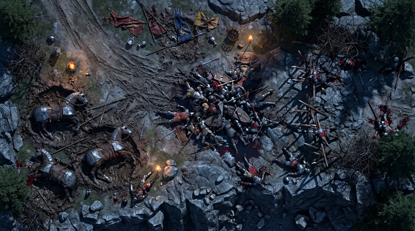 Bloody Mountain Plateau Battlefield