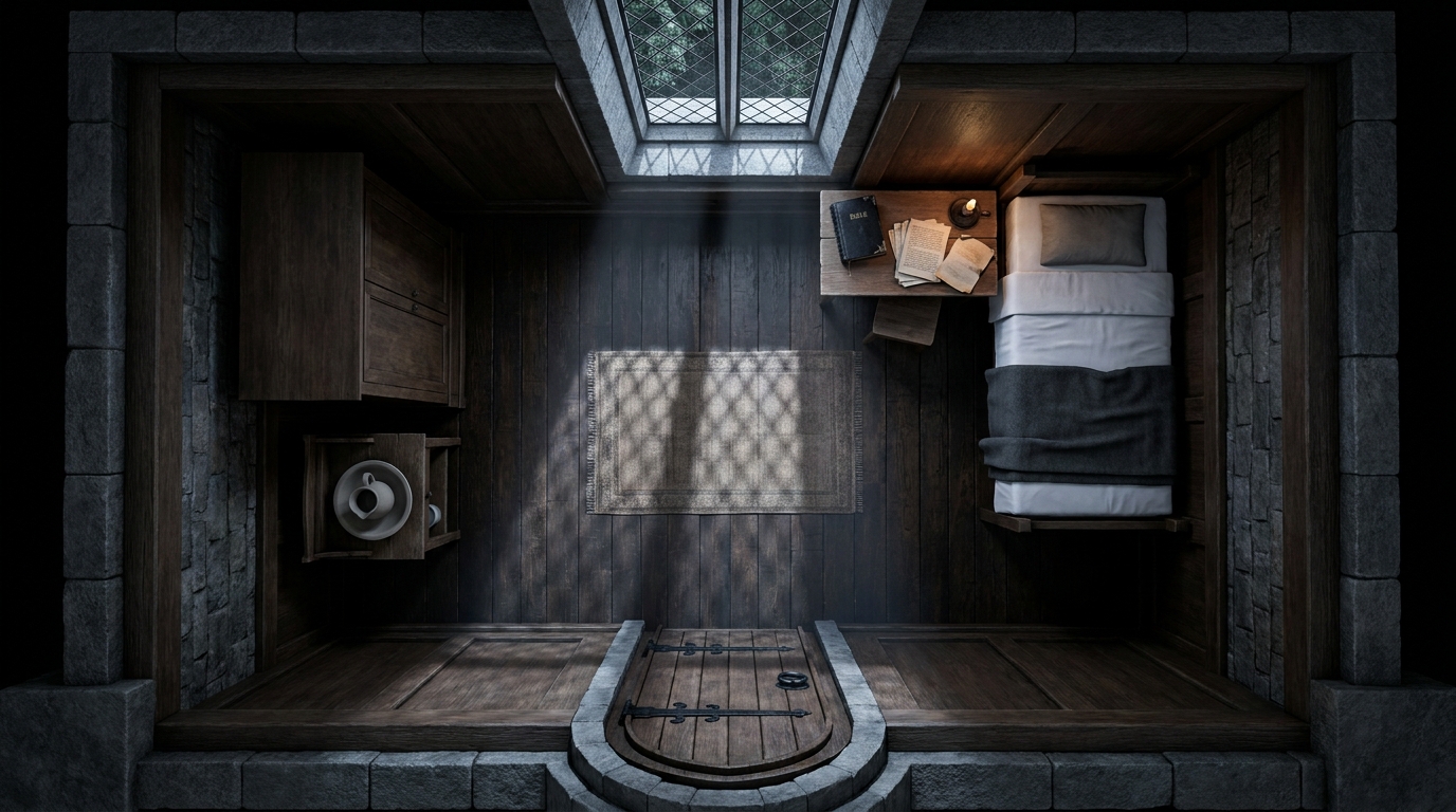 Monastic Guest Bedroom