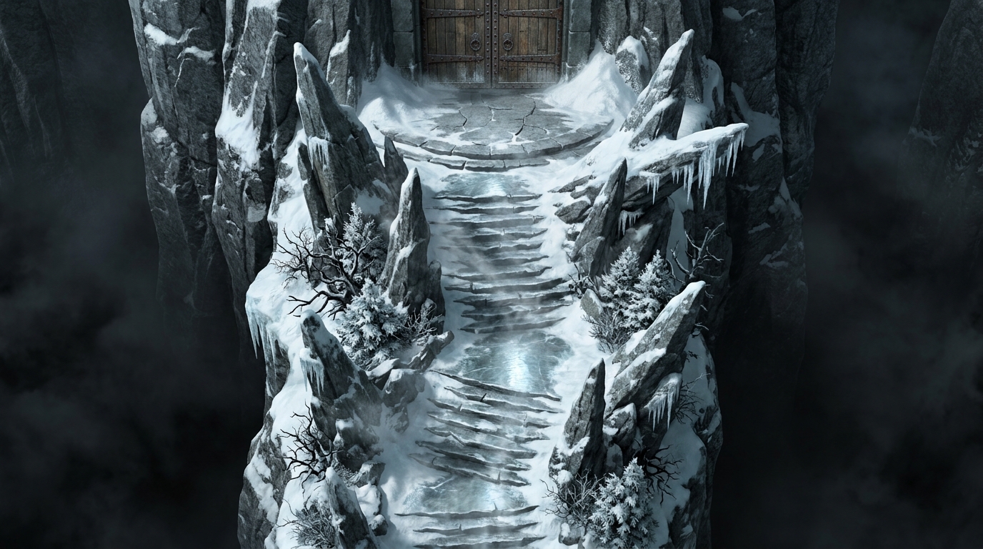 Escaleras Nevadas del Castillo
