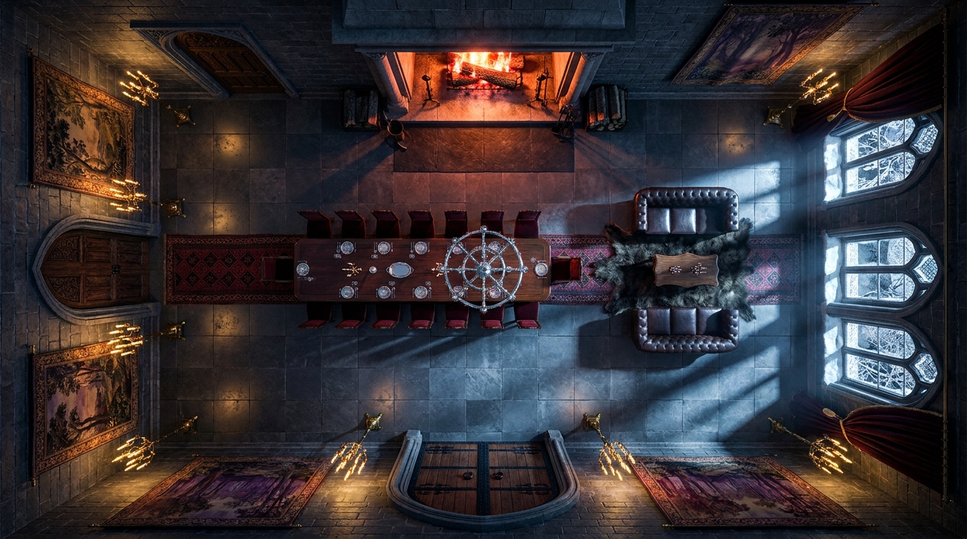 Gran Salón Gótico scene 1