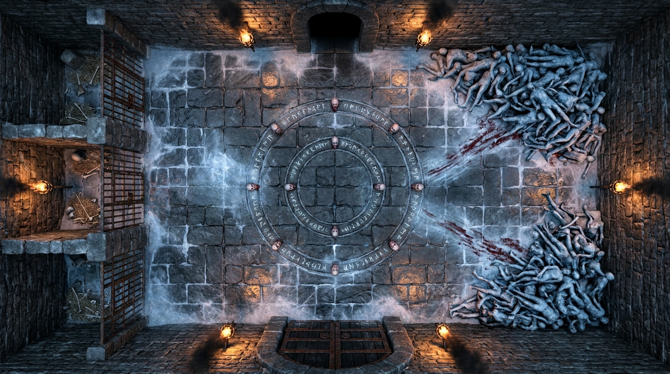 Dark Magic Ritual Dungeon scene 1