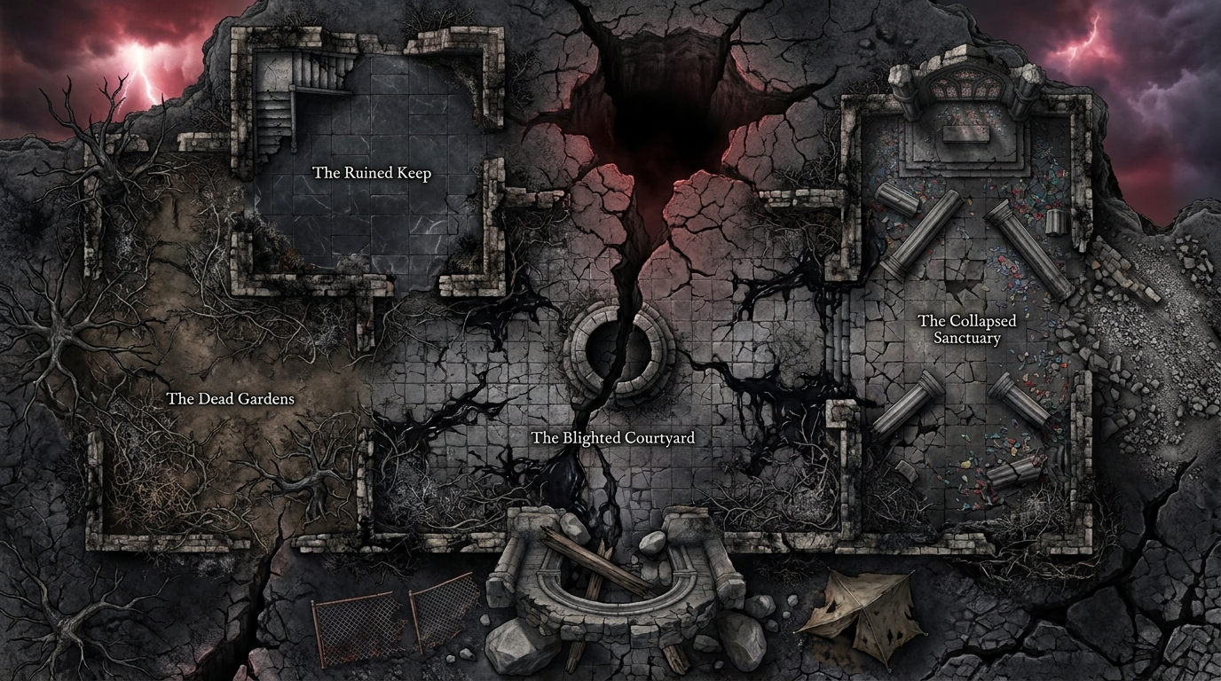 Apocalyptic Castle Ruins