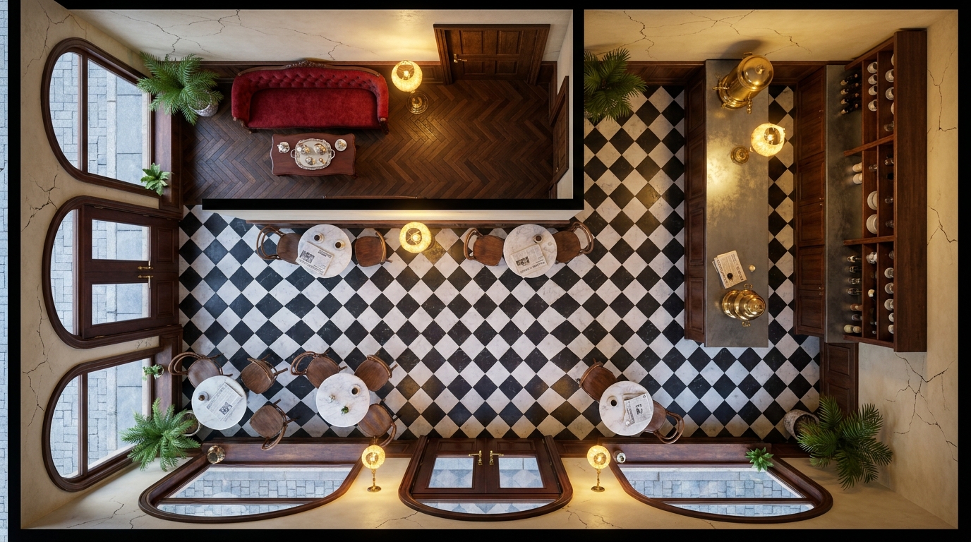 Victorian Gaslight Coffeehouse