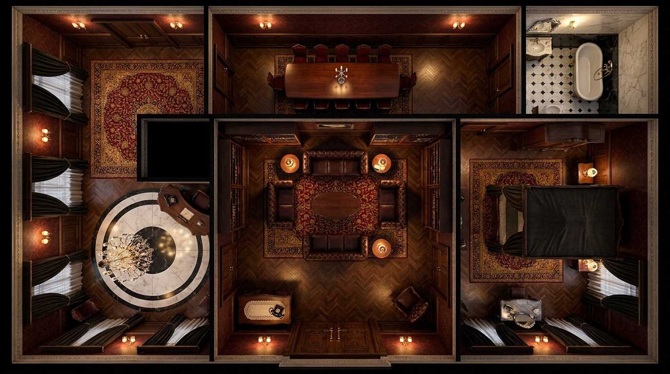 Luxurious 1990s Viennese Boarding House