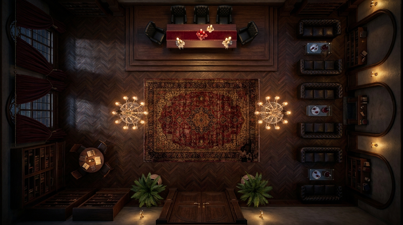 Overcrowded Occult Gathering Hall