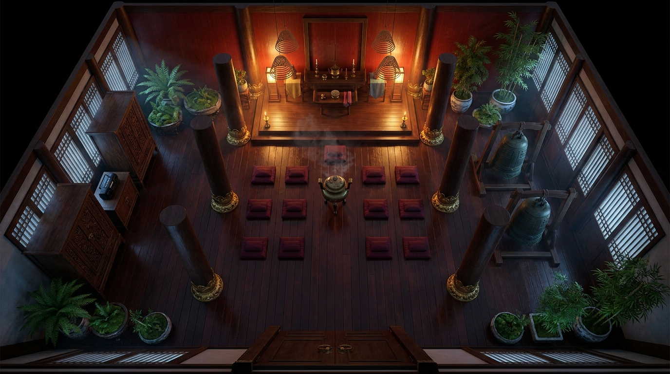 Traditional Asian Temple