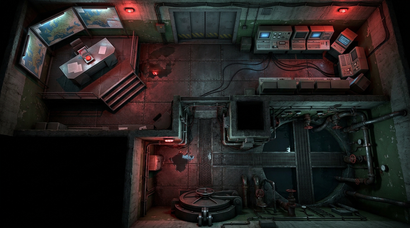 Secret Missile Launch Bunker