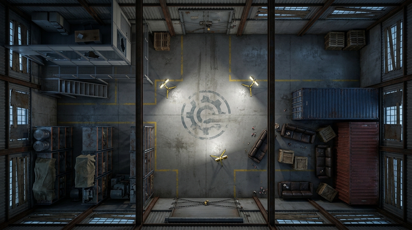 Abandoned Industrial Warehouse