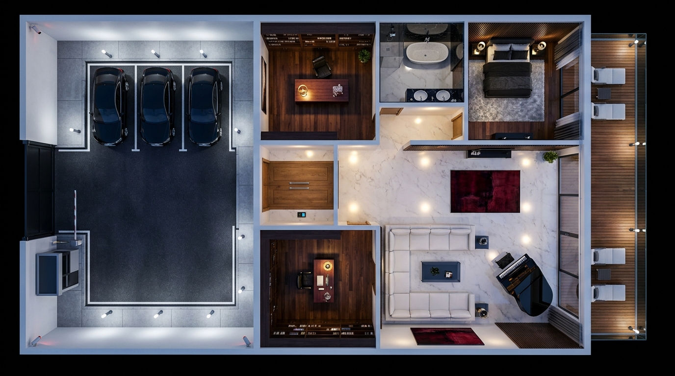 Luxury Riverfront Safehouse
