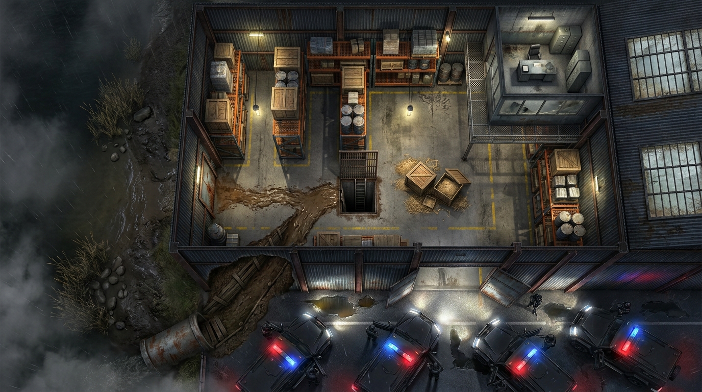 Abandoned Industrial Warehouse