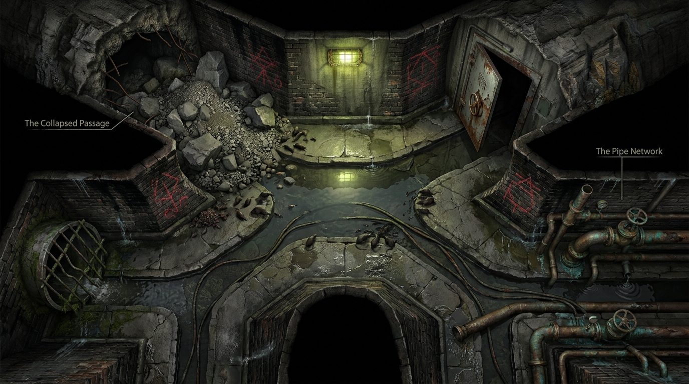 Deep Sewer Labyrinth